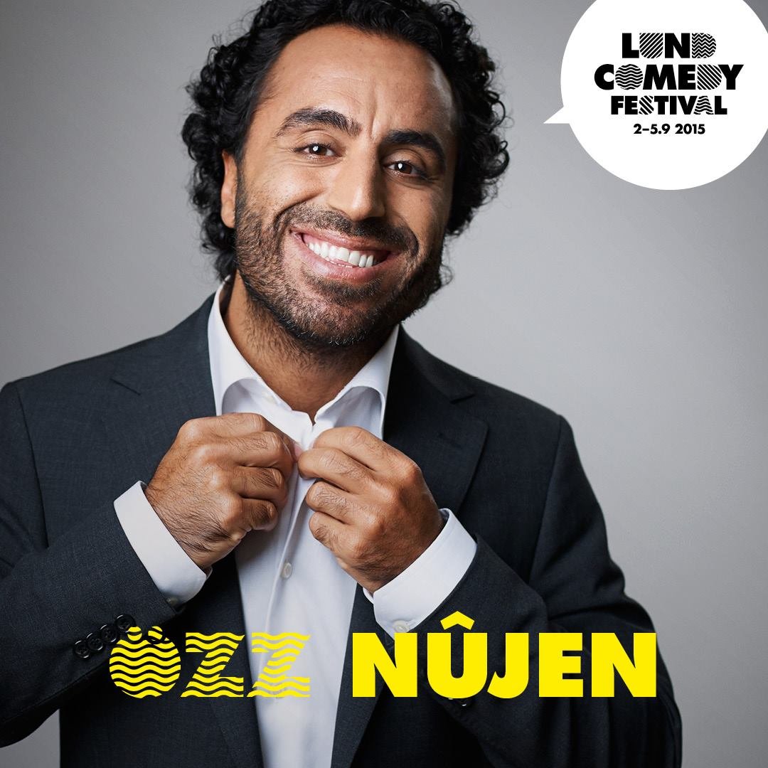Özz Nujen kommer till Lunds humorfestival 2015