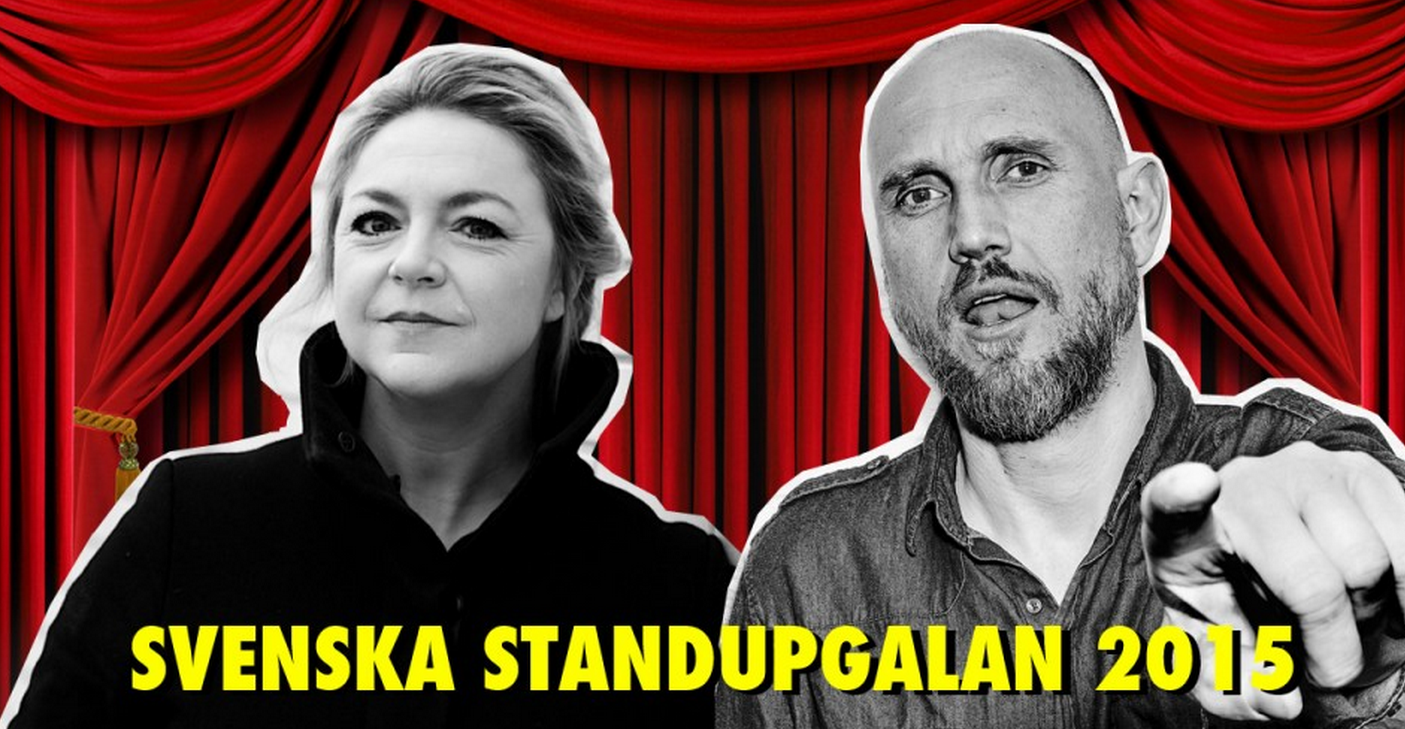 Snart dags för svenska Standupgalan